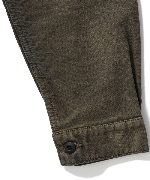UNION(UNION TOKYO)(ユニオン)の「UNION TOKYO MOLESKIN CHORE JACKET ユニオントーキョー ジャケット(カバーオール・メンズ・ブラック/ライトブルー・XL/M/S/L)」の6枚目の写真