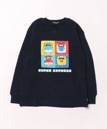 hungry heart（ハングリーハート）の「JR新幹線電車プリント裏毛トレーナー（スウェット）」