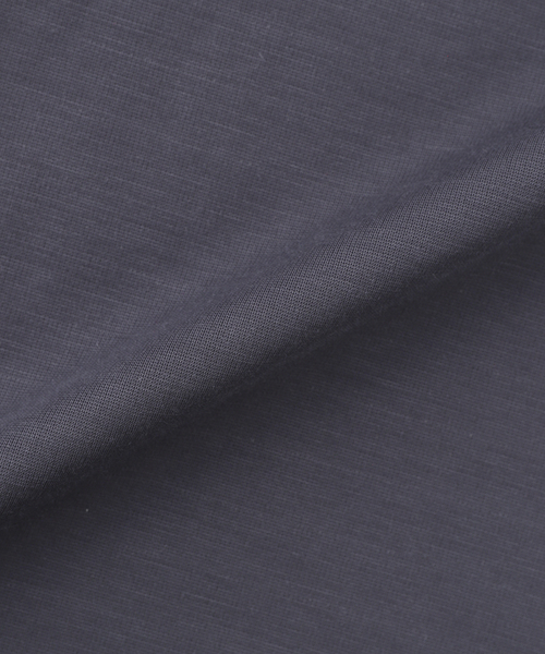 EDIFICE（エディフィス）の「E. SILK MIX JQ NECK Tシャツ（Tシャツ/カットソー・メンズ・ホワイト/チャコールグレー/ブラック・SMALL/MEDIUM/LARGE）」の8枚目の写真