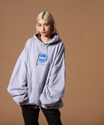 LHP ダンケシェーン パーカー クルーネックニット トップス オフホワイト DankeSchon/ダンケシェーン/CHEMICAL MESH KNIT CREWNECK
