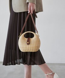 Paul Stuart（ポールスチュアート）の「ラタンミニショルダー（ショルダーバッグ）」