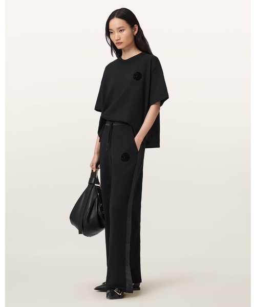 ALLSAINTS(オールセインツ)の「ZANDA BAGGY FIT SWEATPANTS | ZANDA バギー フィット スウェットパンツ(スウェットパンツ・レディース・ブラック・XS/S/M/L)」の4枚目の写真