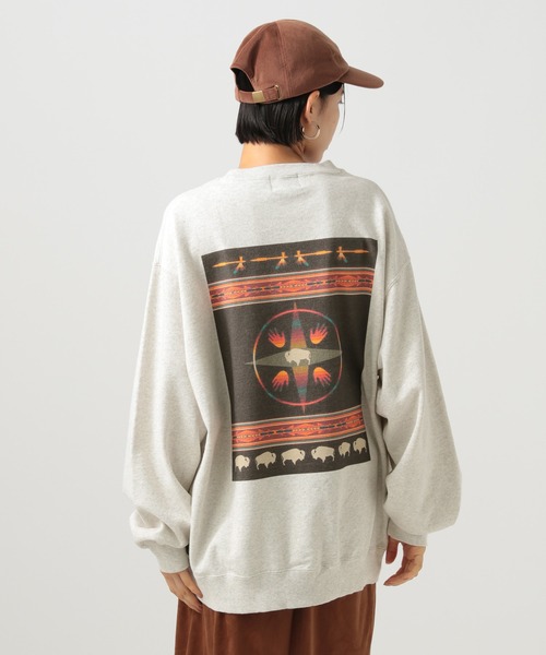 PENDLETON(ペンドルトン)】バックプリントスウェット（スウェット