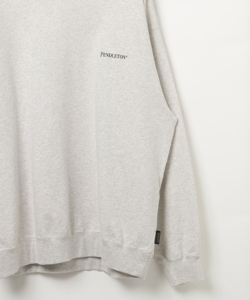 PENDLETON（ペンドルトン）の「【PENDLETON(ペンドルトン)】バックプリントスウェット（スウェット・レディース・スミクロ/オートミール・FREE）」の5枚目の写真