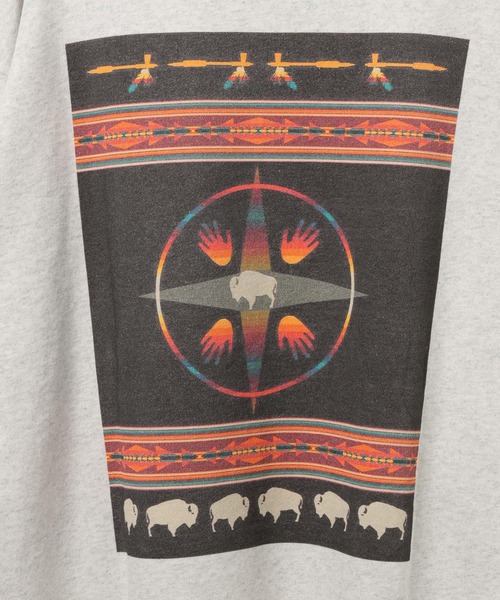 PENDLETON（ペンドルトン）の「【PENDLETON(ペンドルトン)】バックプリントスウェット（スウェット・レディース・スミクロ/オートミール・FREE）」の10枚目の写真