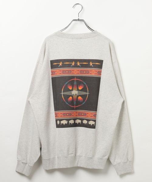 PENDLETON（ペンドルトン）の「【PENDLETON(ペンドルトン)】バックプリントスウェット（スウェット・レディース・スミクロ/オートミール・FREE）」の20枚目の写真