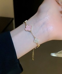 almo（アルモ）の「フラワーモチーフブレスレット(LEY)（ブレスレット）」