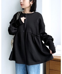 reca | 2WAYホック開きペプラムカーデ(カーディガン/ボレロ)