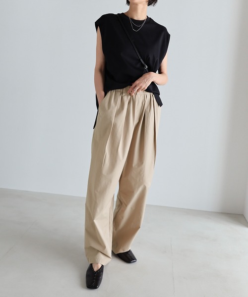 タフタタックワイドパンツ（その他パンツ）｜evernavy（エバーネイビー