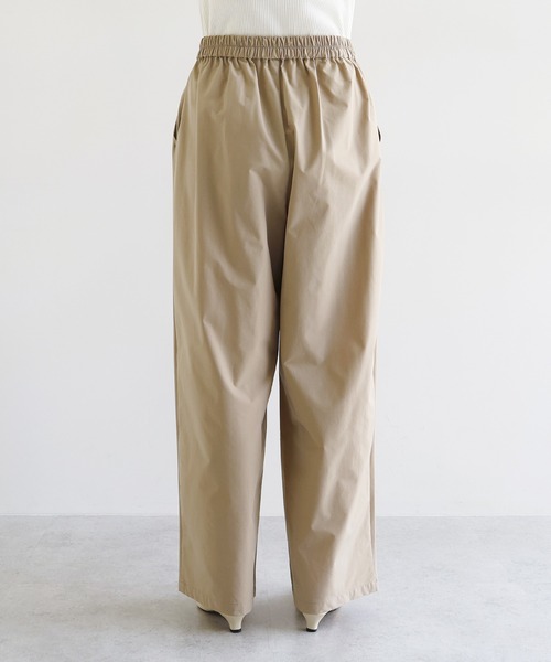 evernavy(エバーネイビー)の「タフタタックワイドパンツ(その他パンツ・レディース・ブラック/チョコ/ベージュ/ネイビー・M/L)」の22枚目の写真