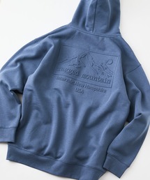 ragged mountain（ラギットマウンテン）の「【RAGGED MOUNTAIN/ラギットマウンテン】BBELMONT/ベルモント エンボス加工 プルオーバー パーカー（パーカー）」