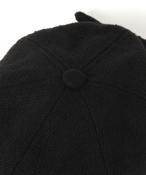 studio CLIP（スタディオクリップ）の「バックリボンCAP（キャップ・レディース・ブラック/アイボリー・FREE）」の10枚目の写真