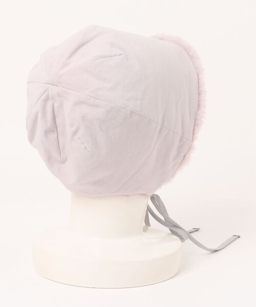 ANNA SUI(アナスイ)の「リバーシブルボンネット(キャップ・レディース・オフホワイト/チャコールグレー/ライトパープル/ベージュ・FREE)」の5枚目の写真