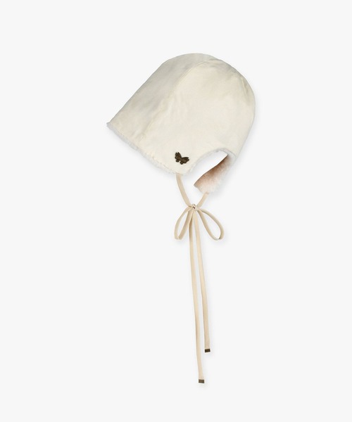 ANNA SUI(アナスイ)の「リバーシブルボンネット(キャップ・レディース・オフホワイト/チャコールグレー/ライトパープル/ベージュ・FREE)」の2枚目の写真