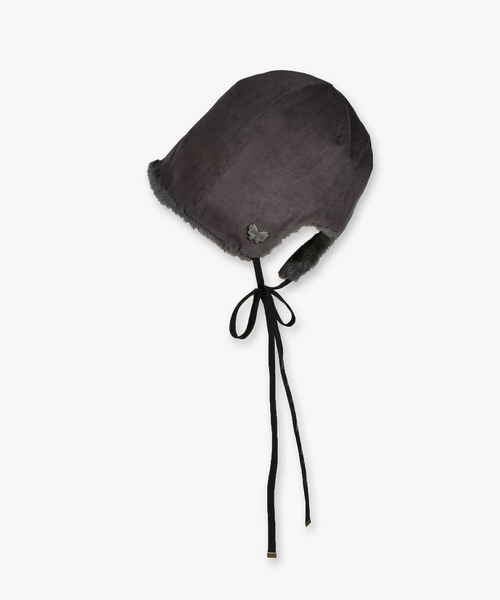 ANNA SUI(アナスイ)の「リバーシブルボンネット(キャップ・レディース・オフホワイト/チャコールグレー/ライトパープル/ベージュ・FREE)」の3枚目の写真