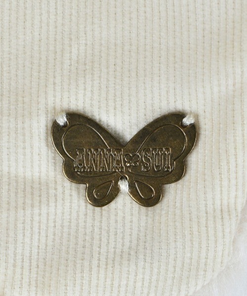 ANNA SUI(アナスイ)の「リバーシブルボンネット(キャップ・レディース・オフホワイト/チャコールグレー/ライトパープル/ベージュ・FREE)」の8枚目の写真