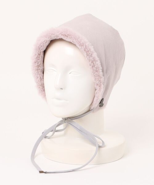 ANNA SUI(アナスイ)の「リバーシブルボンネット(キャップ・レディース・オフホワイト/チャコールグレー/ライトパープル/ベージュ・FREE)」の21枚目の写真