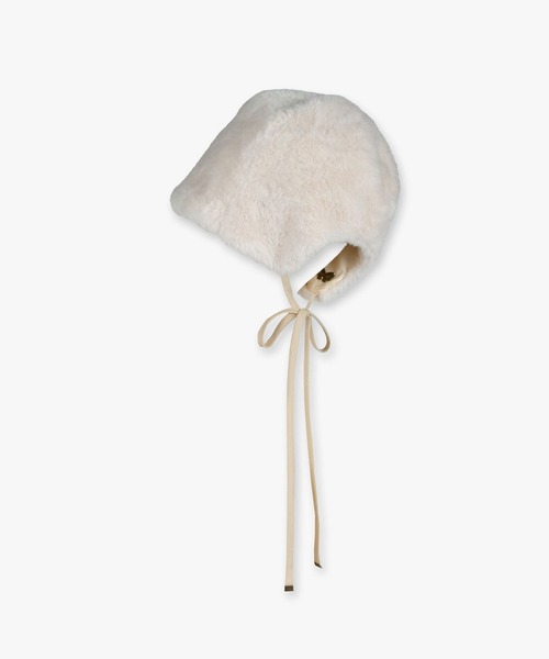 ANNA SUI(アナスイ)の「リバーシブルボンネット(キャップ・レディース・オフホワイト/チャコールグレー/ライトパープル/ベージュ・FREE)」の7枚目の写真