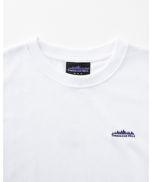 THOUSAND MILE（サウザンドマイル）の「[L's]FRENCH SLEEVE T-SHIRT T/C JERSEY/フレンチスリーブTシャツ（Tシャツ/カットソー・レディース・グリーン/ホワイト/ネイビー/チャコールグレー/グレー/ブラック・FREE）」の13枚目の写真