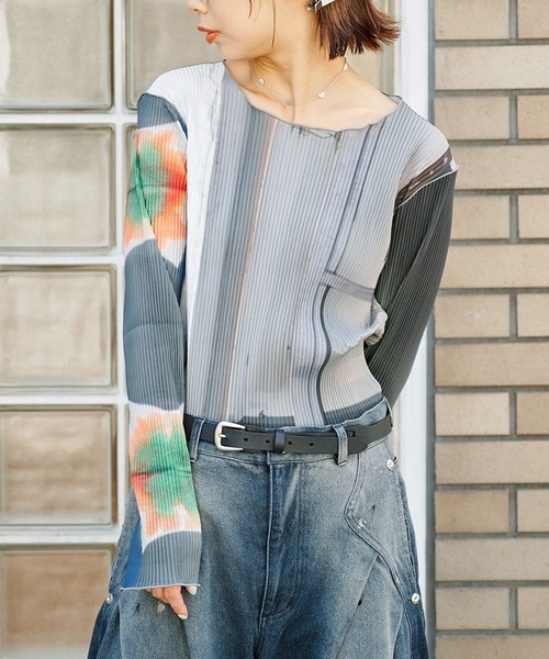kotohayokozawa(コトハヨコザワ)の「GRAPHIC TOP(Tシャツ/カットソー・レディース・グリーン・FREE)」の7枚目の写真