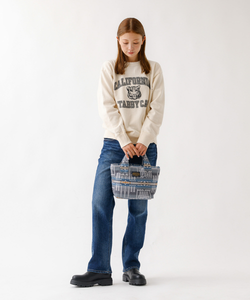 PENDLETON(ペンドルトン)の「【PENDLETON/ペンドルトン】FLANNEL TOTEBAG/トートバッグ/フランネル素材/中綿入り/ユニセックス【WEB限定】(トートバッグ・メンズ・ベージュ/チャコールグレー・フリー)」の9枚目の写真