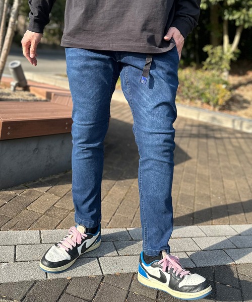 GERRY(ジェリー)の「【GERRY/ジェリー】クライミングスキニーパンツ/スキニー デニムパンツ チノパンツ(デニムパンツ・メンズ・アイボリー/カーキ/サックスブルー/ブルー/ベージュ/ネイビー/ブラック・M/L/LL/S)」の1枚目の写真