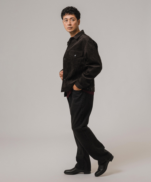 EDIFICE（エディフィス）の「コーデュロイ トラッカー ジャケット（その他アウター・メンズ・ブラック系その他/ベージュ系その他/ネイビー・SMALL/MEDIUM/LARGE）」の5枚目の写真