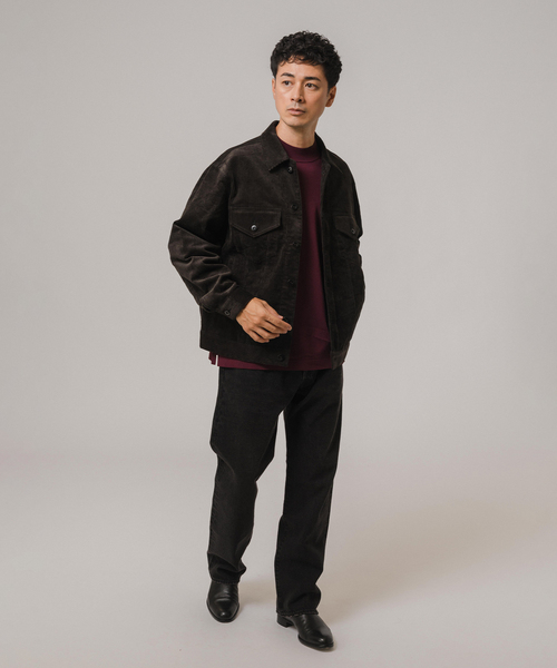 EDIFICE（エディフィス）の「コーデュロイ トラッカー ジャケット（その他アウター・メンズ・ブラック系その他/ベージュ系その他/ネイビー・SMALL/MEDIUM/LARGE）」の6枚目の写真