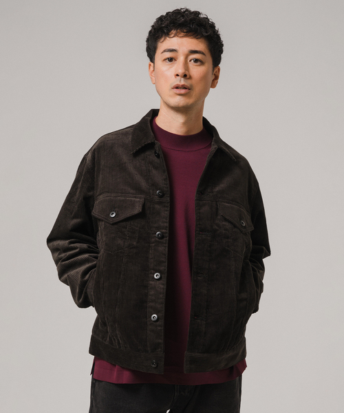 コーデュロイ トラッカー ジャケット（その他アウター）｜EDIFICE