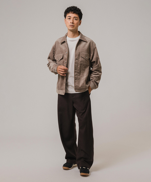 EDIFICE（エディフィス）の「コーデュロイ トラッカー ジャケット（その他アウター・メンズ・ブラック系その他/ベージュ系その他/ネイビー・SMALL/MEDIUM/LARGE）」の15枚目の写真