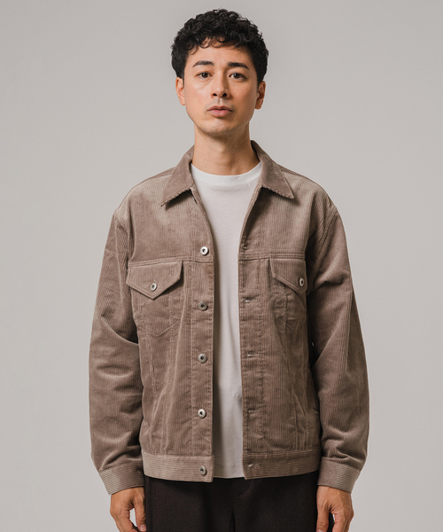 EDIFICE（エディフィス）の「コーデュロイ トラッカー ジャケット（その他アウター・メンズ・ブラック系その他/ベージュ系その他/ネイビー・SMALL/MEDIUM/LARGE）」の18枚目の写真