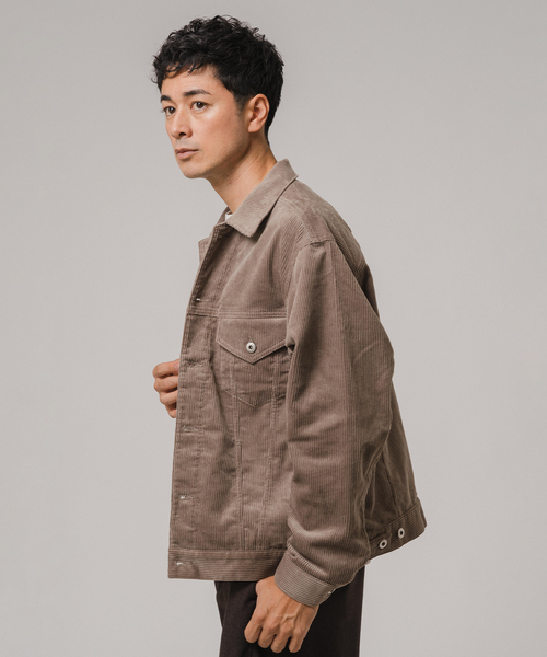 EDIFICE（エディフィス）の「コーデュロイ トラッカー ジャケット（その他アウター・メンズ・ブラック系その他/ベージュ系その他/ネイビー・SMALL/MEDIUM/LARGE）」の20枚目の写真