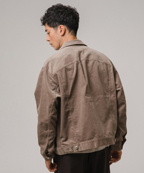 EDIFICE（エディフィス）の「コーデュロイ トラッカー ジャケット（その他アウター・メンズ・ブラック系その他/ベージュ系その他/ネイビー・SMALL/MEDIUM/LARGE）」の21枚目の写真