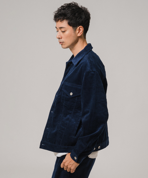 コーデュロイ トラッカー ジャケット（その他アウター）｜EDIFICE