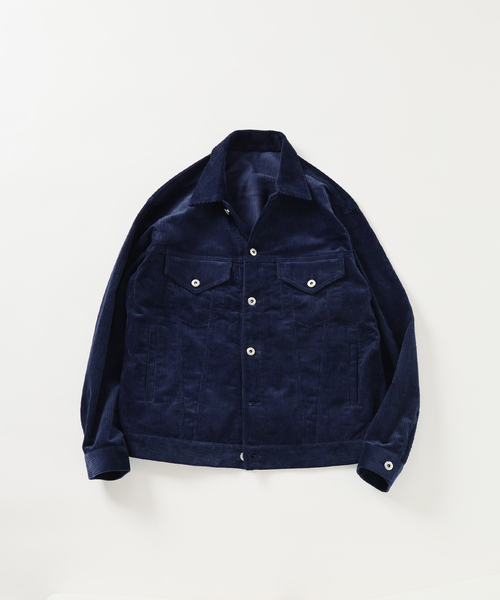 コーデュロイ トラッカー ジャケット（その他アウター）｜EDIFICE