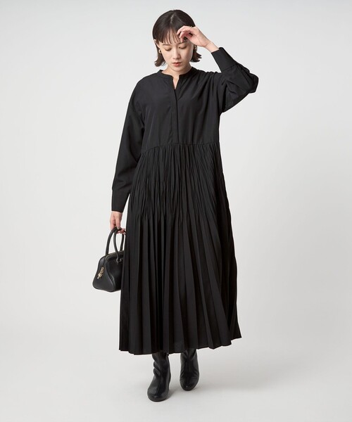 セール】［size SHORTあり］ワッシャー プリーツ ロングスリーブ