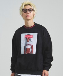 GALLIS ADDICTION | GA SUEDE PHOTO CREW(スウェット)