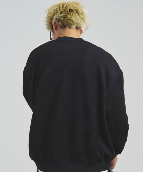 GALLIS ADDICTION（ガリスアディクション）の「GA SUEDE PHOTO CREW（スウェット・メンズ・ブラック/アイボリー・M/L）」の13枚目の写真