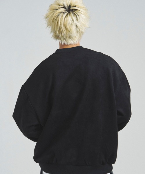 GALLIS ADDICTION（ガリスアディクション）の「GA SUEDE PHOTO CREW（スウェット・メンズ・ブラック/アイボリー・M/L）」の12枚目の写真