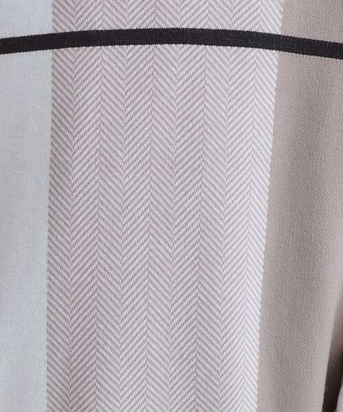 tk.TAKEO KIKUCHI（ティーケータケオキクチ）の「【洗える】クロスオーバーニット（ニット/セーター・メンズ・ホワイト系7/ダークブラウン系4/ブラック系4/ブルー系4・01/02/03/04）」の7枚目の写真