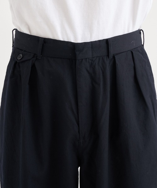 nanamica / ナナミカ】Wool Gabardine Pleat Pants（スラックス