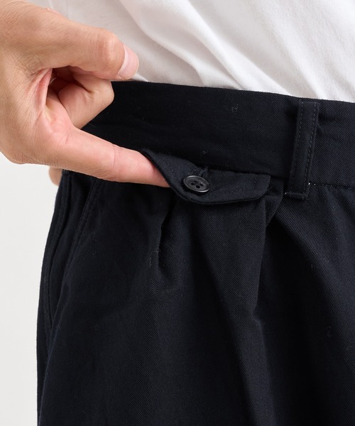 nanamica / ナナミカ】Wool Gabardine Pleat Pants（スラックス