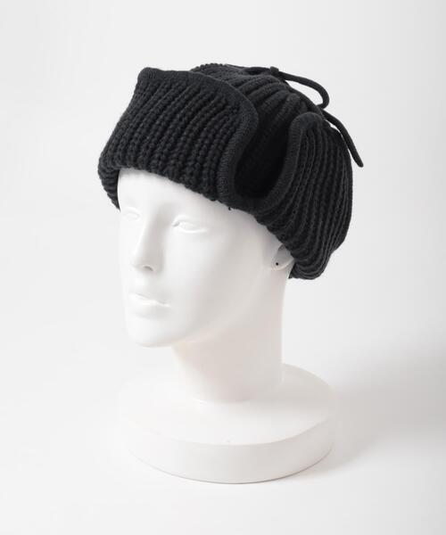 リブニットフライトキャップ（ニットキャップ/ビーニー）｜SMELLY