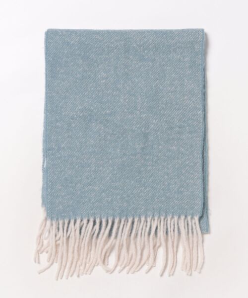 VENCEEXCHANGE(ヴァンスエクスチェンジ)の「大判ミックスマフラー(マフラー・レディース・ベージュ/ブルー/ブラック・FREE)」の4枚目の写真