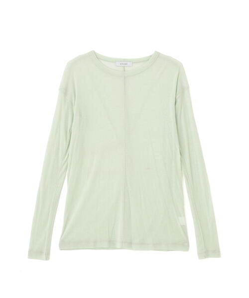 ADORE(アドーア)の「◆ソフトハイゲージジャージートップス(Tシャツ/カットソー・レディース・ブラック/ピンク/ミント/グレー・38)」の21枚目の写真