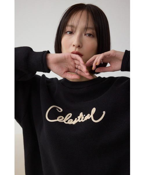 セール】ロゴ刺繍ニットトップス（ニット/セーター）｜AZUL BY MOUSSY