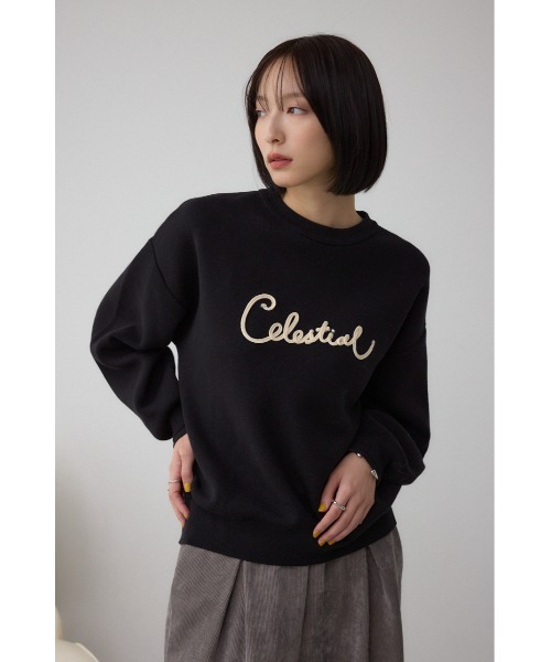 セール】ロゴ刺繍ニットトップス（ニット/セーター）｜AZUL BY MOUSSY