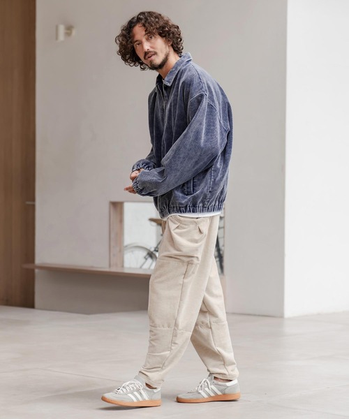 mj11215-フェード加工コーデュロイZIPブルゾン（ブルゾン）｜CAMBIO