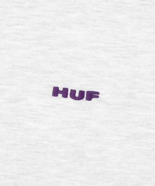HUF（ハフ）の「MANHOLE FULL ZIP HOODIE（パーカー・メンズ・アッシュグレー/ブラック/ネイビー・S/M/L/XL/XXL）」の13枚目の写真