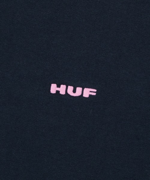HUF（ハフ）の「MANHOLE FULL ZIP HOODIE（パーカー・メンズ・アッシュグレー/ブラック/ネイビー・S/M/L/XL/XXL）」の15枚目の写真
